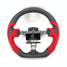 Load image into Gallery viewer, CCExcellent for Nissan Z34 carbon fiber steering wheel with red perforated leather
