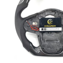 Load image into Gallery viewer, CCexcellent For Toyota Supra A90 carbon fiber steering wheel with perforated leather
