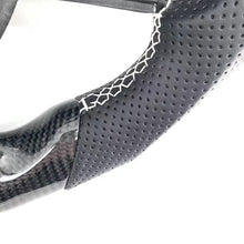 Load image into Gallery viewer, CCexcellent For Toyota Supra A90 carbon fiber steering wheel with perforated leather
