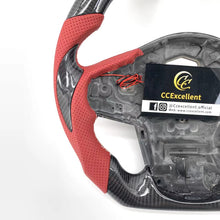 Load image into Gallery viewer, CCexcellent For Toyota Supra A90 carbon fiber steering wheel with perforated leather
