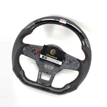 Load image into Gallery viewer, CCexcellent For 2015/2016/2017/2018/2019 Volkswagen MK7/MK7R/MK7GTI//GOLF MK7/GOLF7GIT carbonfiber steering wheel with perforated leather sides
