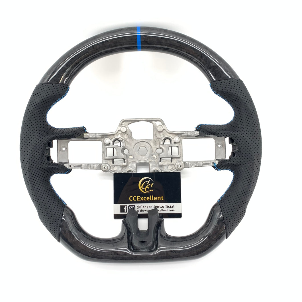 CCexcellent for Ford Mustang 2018 2019 2021 2022 carbon fiber steering wheel