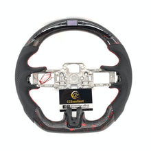 Load image into Gallery viewer, CCexcellent for Ford Mustang 2018 2019 2021 2022 carbon fiber steering wheel with LED
