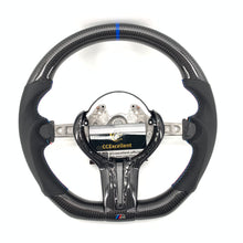 Load image into Gallery viewer, Ccexcellent-BMW F series M1 M2 F87 M3 F80 M4 F82 F83  carbon fiber steering wheel with trim cover
