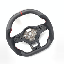 Load image into Gallery viewer, CCExcellent for Volkswagen mk7 2015-2019 carbon fiber steering wheel red stitching
