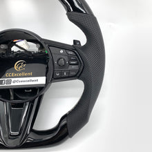 Load image into Gallery viewer, CCexcellent -  For Acura RDX 2019 2020 2021 carbon fiber / glossy black steering wheel
