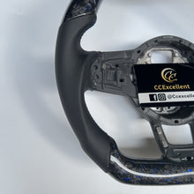 Load image into Gallery viewer, CCExcellent for Volkswagen MK7 2015-2019 carbon fiber steering wheel blue stitching
