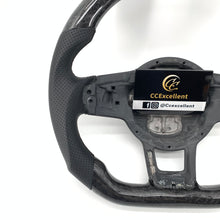 Load image into Gallery viewer, CCExcellent for Volkswagen mk7 2015-2019 carbon fiber steering wheel silver stripe
