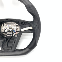 Load image into Gallery viewer, CCExcellent for tesla model s 2022+ carbon fiber steering wheel black matte carbon fiber
