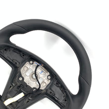 Load image into Gallery viewer, CCExcellent for tesla model s 2022+ carbon fiber steering wheel black stitching
