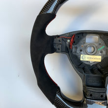 Load image into Gallery viewer, CCExcellent for Volkswagen MK5 2005-2008 carbon fiber steering wheel red stitching&amp;stripe
