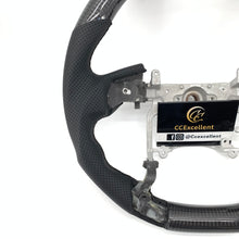 Load image into Gallery viewer, CCExcellent for Toyota Tundra  2018-2020 carbon fiber steering wheel gloss carbon fiber
