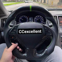 Load image into Gallery viewer, CCexcellent -Infiniti QX50 2014-2015-201-2017-2018 carbon fiber steering wheel
