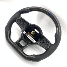 Load image into Gallery viewer, CCExcellent for Volkswagen mk7 2015-2019 carbon fiber steering wheel blue stitching
