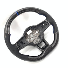 Load image into Gallery viewer, CCExcellent for Volkswagen mk7 2015-2019 carbon fiber steering wheel blue stripe
