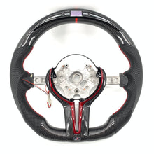 Load image into Gallery viewer, Ccexcellent-BMW F series M1 M2 F87 M3 F80 M4 F82 F83  carbon fiber steering wheel with trim cover
