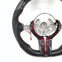 Load image into Gallery viewer, Ccexcellent-BMW F series M1 M2 F87 M3 F80 M4 F82 F83  carbon fiber steering wheel with trim cover
