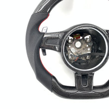 Load image into Gallery viewer, CCexcellent  For Porsche Cayman models  2013 2014 2015 2016 carbon fiber steering wheel
