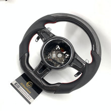 Load image into Gallery viewer, CCexcellent  For Porsche Cayman models  2013 2014 2015 2016 carbon fiber steering wheel
