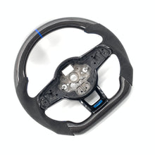 Load image into Gallery viewer, CCExcellent for Volkswagen mk7 2015-2019 carbon fiber steering wheel blue stripe
