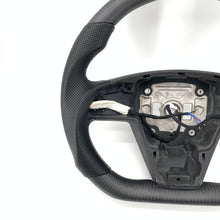 Load image into Gallery viewer, CCExcellent for tesla model s 2022+ carbon fiber steering wheel black matte carbon fiber
