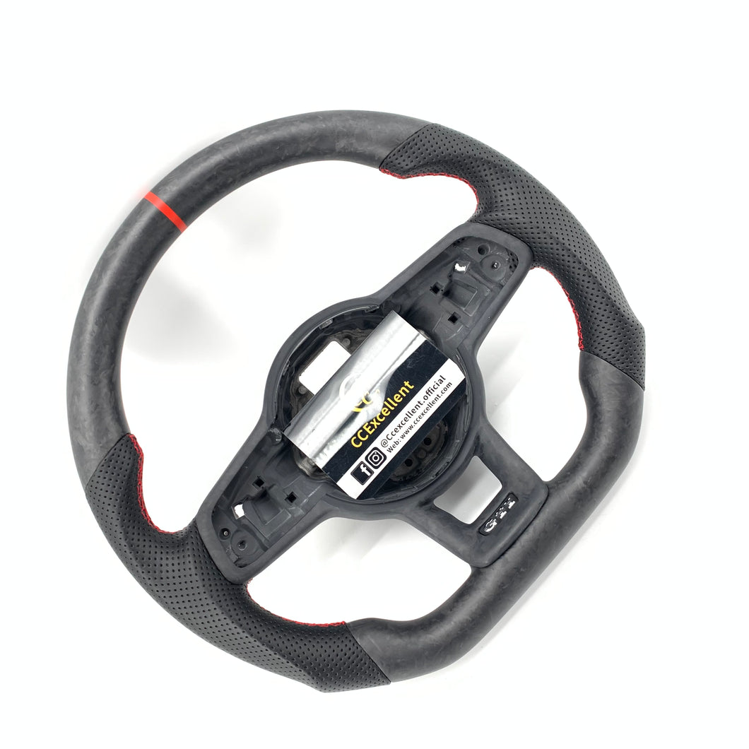 CCExcellent for Volkswagen mk7 2015-2019 carbon fiber steering wheel black forged carbon fiber