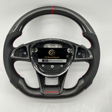 Load image into Gallery viewer, mercedes benz steering wheel with real carbon fiber
