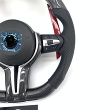 Load image into Gallery viewer, CCexcellent-BMW F series M2 F87 M3 F80 M4 F82 F83 carbon fiber steering wheel with LED
