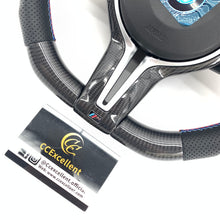 Load image into Gallery viewer, CCexcellent-BMW F series M2 F87 M3 F80 M4 F82 F83 carbon fiber steering wheel with LED
