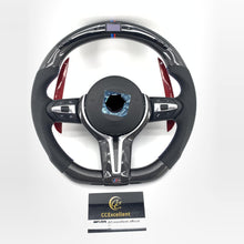 Load image into Gallery viewer, CCexcellent-BMW F series M2 F87 M3 F80 M4 F82 F83 carbon fiber steering wheel with LED
