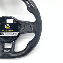 Load image into Gallery viewer, CCExcellent for Volkswagen mk7 2015-2019 carbon fiber steering wheel blue stitching
