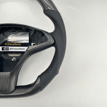 Load image into Gallery viewer, CCExcellent for tesla model s/x 2012-2021 carbon fiber steering wheel red stripe
