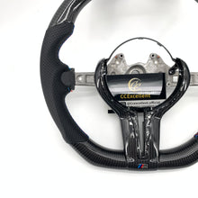 Load image into Gallery viewer, Ccexcellent-BMW F series M1 M2 F87 M3 F80 M4 F82 F83  carbon fiber steering wheel with trim cover
