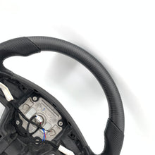 Load image into Gallery viewer, CCExcellent for tesla model s 2022+ carbon fiber steering wheel black perforated leather
