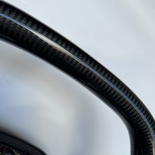 Load image into Gallery viewer, Ccexcellent For Corvette C8 Carbon Fiber Steering Wheel Flat Bottom
