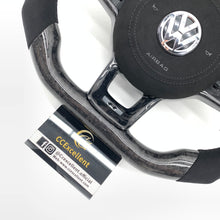 Load image into Gallery viewer, CCExcellent for Volkswagen mk7 2015-2019 carbon fiber steering wheel gloss carbon fiber
