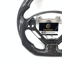 Load image into Gallery viewer, CCexcellent For Infiniti G37 2008/2009/2010/2011/2012/2013 black forged carbon fiber steering wheel 1
