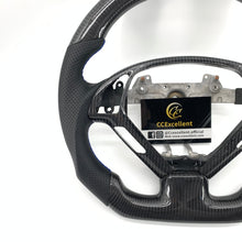 Load image into Gallery viewer, CCexcellent For Infiniti G37 2008/2009/2010/2011/2012/2013 carbon fiber steering wheel with Perforated leather 4
