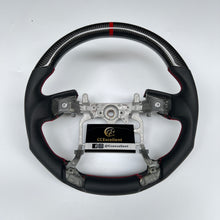 Load image into Gallery viewer, CCExcellent for Toyota Tundra  2014-2020 carbon fiber steering wheel black gloss carbon fiber
