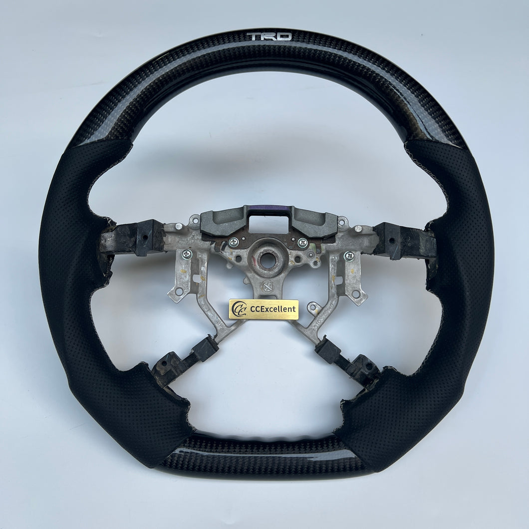 CCExcellent for Toyota Tundra  2007-2013 carbon fiber steering wheel gloss carbon fiber