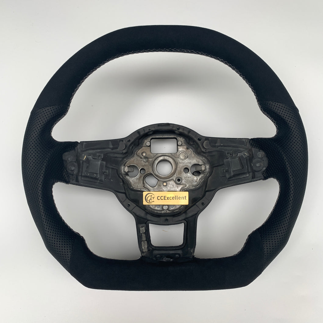 CCExcellent For Volkswagen VW Golf 7 GTI / MK7 / Polo GTI Scirocco 2015 2016 carbon fiber steering wheel 17