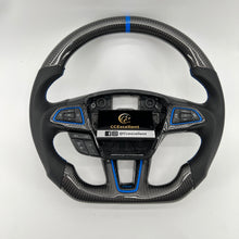 Load image into Gallery viewer, CCExcellent For Ford Focus MK3 RS/ST/SE, C-MAX /Grand C-Max, Kuga, Escape, EcoSport 2015-2021 carbon fiber steering wheel
