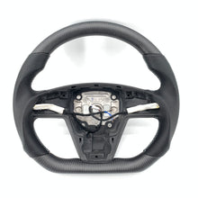 Load image into Gallery viewer, CCExcellent for tesla model s 2022+ carbon fiber steering wheel black matte carbon fiber
