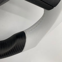 Load image into Gallery viewer, CCExcellent for tesla model 3/Y 2017-2020 carbon fiber steering wheel white stripe
