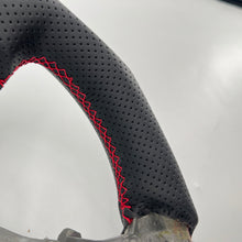 Load image into Gallery viewer, CCExcellent for Toyota Tundra  2014-2020 carbon fiber steering wheel red thumbgrips
