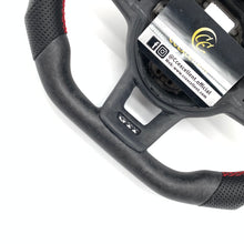 Load image into Gallery viewer, CCExcellent for Volkswagen mk7 2015-2019 carbon fiber steering wheel red stitching
