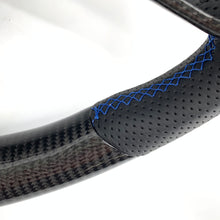 Load image into Gallery viewer, CCExcellent for Volkswagen mk7 2015-2019 carbon fiber steering wheel blue stitching
