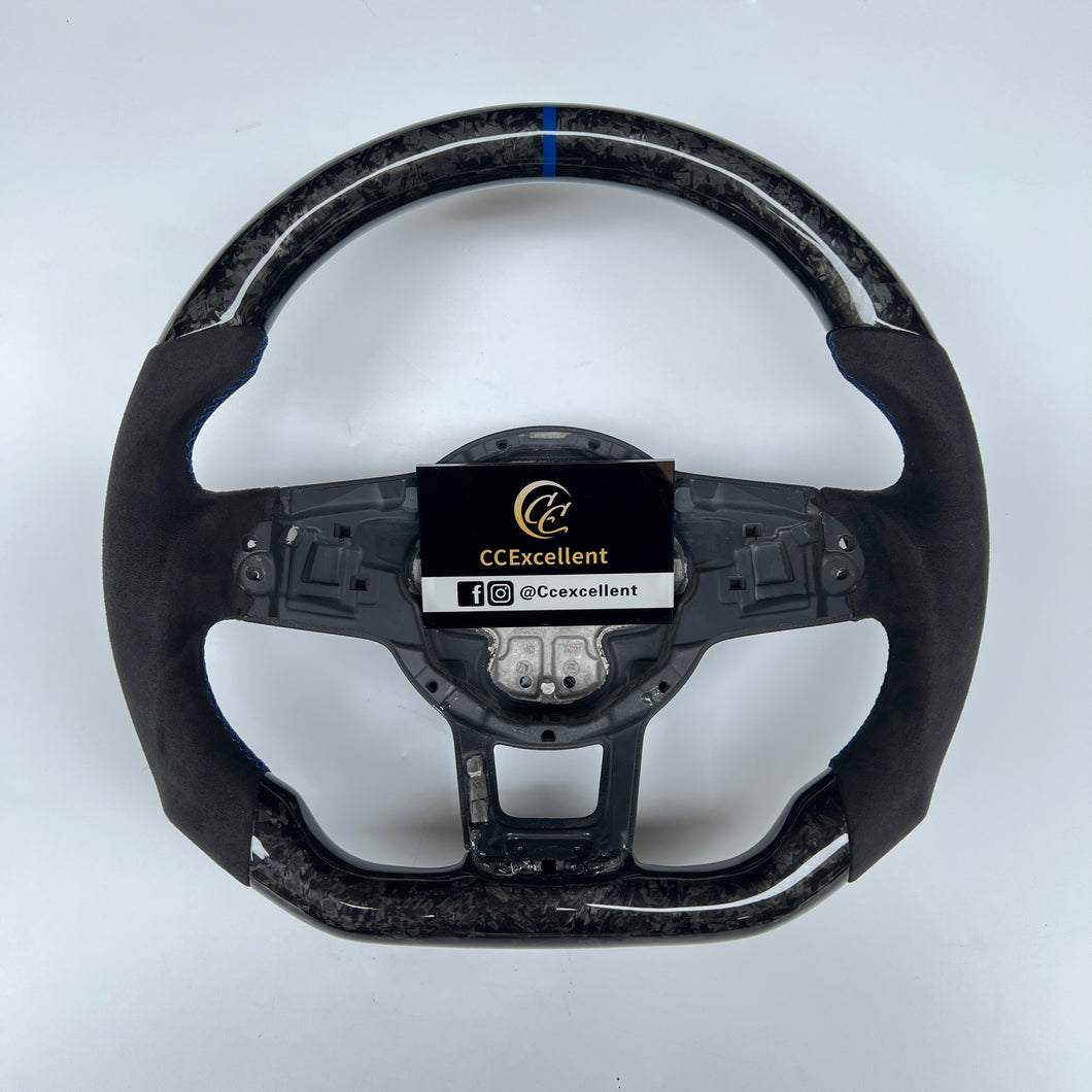 CCExcellent For Volkswagen VW Golf 7 GTI / MK7 / Polo GTI Scirocco 2015 2016 carbon fiber steering wheel 39