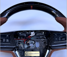 Load image into Gallery viewer, CCexcellent  For Maserati Quattroporte GTS 2013 2014 2015 2016 2017 2018 2019 carbon fiber LED steering wheel
