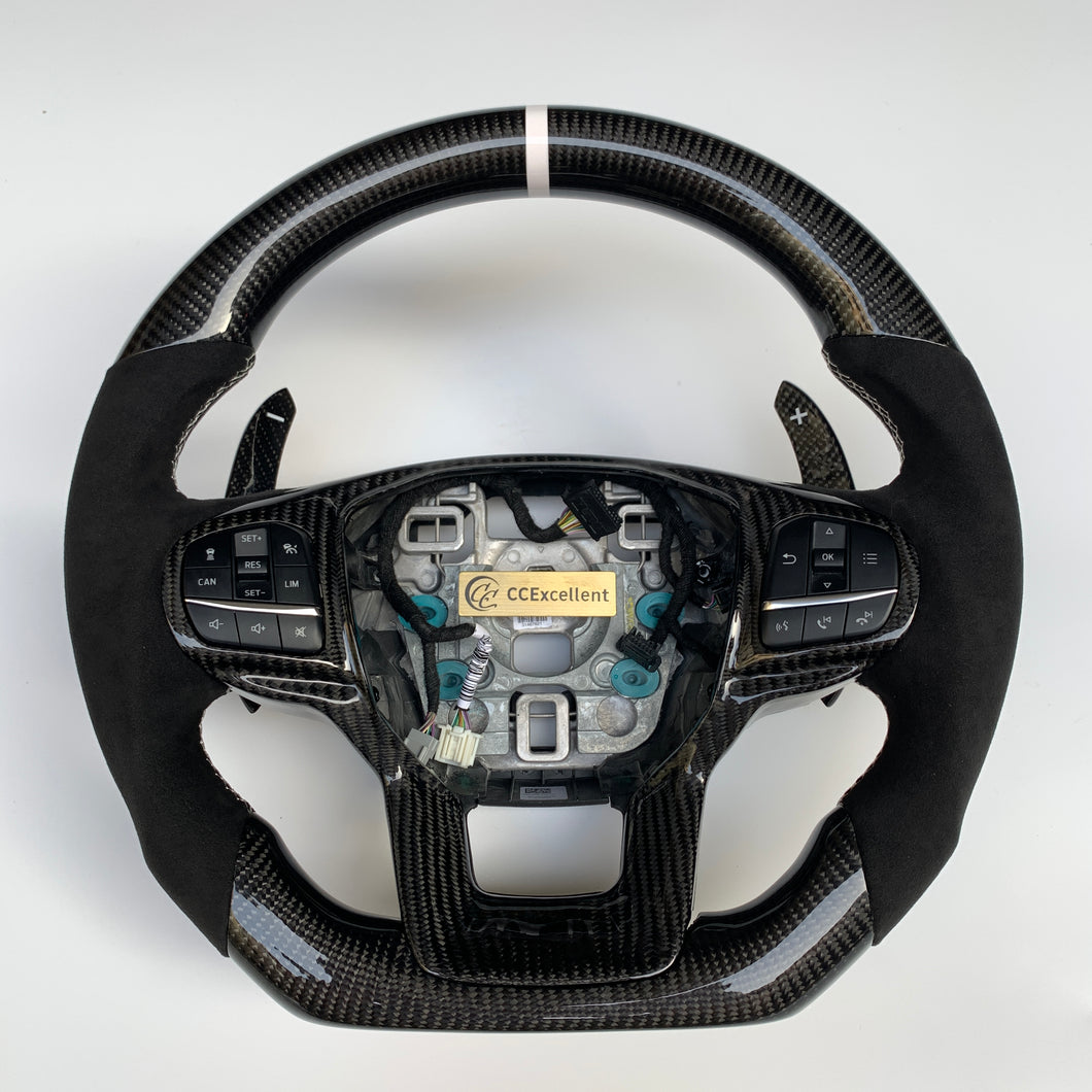 CCExcellent For Ford Explorer XLT/ST 2020-2021 carbon fiber steering wheel